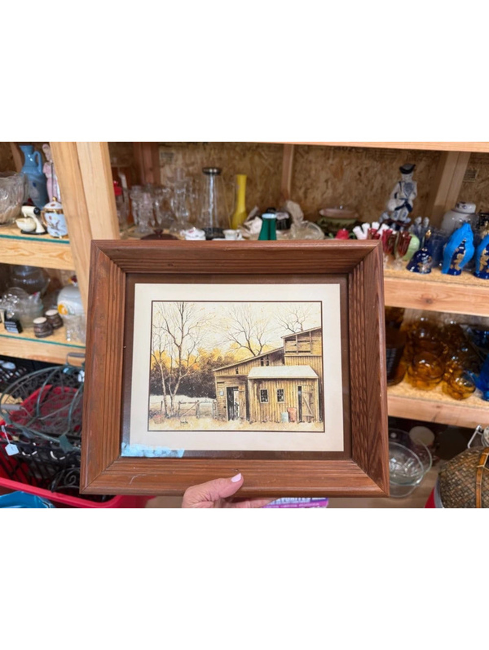 Robert Nidy Rustic Barn framed print